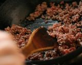 鉄パンでヨーグルトソースとマカロニパスタ作り方9写真