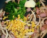朝食やお弁当に★具沢山ほうれん草のソテー作り方4写真