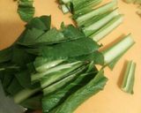 小松菜のごま和え作り方1写真