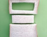 食べやすい☆とろ～りたまごトースト作り方1写真