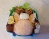 妖怪ウォッチ☆セーラーニャンのキャラ弁☆作り方5写真