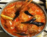 チーズ入り肉団子のトマトソース煮込み♪作り方8写真