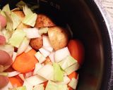 けみアミ美夕の炊飯器でカレー風味ポトフ作り方1写真