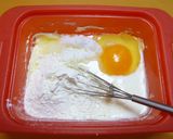 Xmas★アーモンドレーズンチーズケーキ作り方5写真
