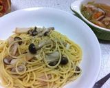 キノコの和風パスタ作り方4写真