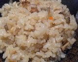 牛蒡と鳥肉の炊き込みご飯作り方5写真