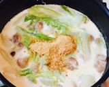 白菜の優しいクリームスープ作り方6写真