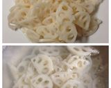 れんこんとシーチキンのサラダ作り方1写真
