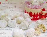 食感楽しい♡グラノーラ入りスノーボール作り方4写真