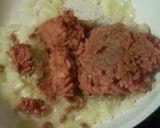 ひき肉とポテトの重ねチーズ焼き♪作り方2写真