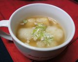 手づくり里芋だんごのすいとん汁作り方4写真