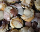ほたて&イカ&野菜たっぷり白いシチュー作り方3写真
