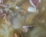 ほたて&イカ&野菜たっぷり白いシチュー作り方7写真