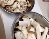 小松菜とキノコの和風醤油炒め作り方2写真