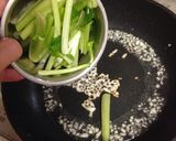 小松菜とキノコの和風醤油炒め作り方4写真