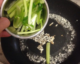 小松菜とキノコの和風醤油炒め作り方4写真