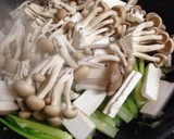 小松菜とキノコの和風醤油炒め作り方5写真
