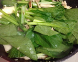 小松菜とキノコの和風醤油炒め作り方6写真