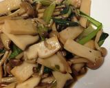 小松菜とキノコの和風醤油炒め作り方9写真