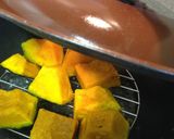 98kcal♡絶品！かぼちゃ鶏そぼろあん作り方1写真