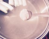 白いお料理☆塩レモン鶏団子スープ作り方8写真