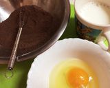 チョコフレンチトースト 間にチョコ挟み作り方1写真