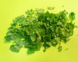 キャベツと香菜の豆腐和え作り方5写真