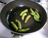 簡単 おつまみ ししとうの 焼き浸し♪作り方3写真