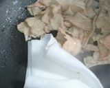 (σ・∀・)σ　青梗菜・バラ肉とろみ炒め作り方5写真