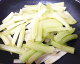 ふきと蓮根のきんぴら作り方3写真