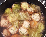 つくねと大根の煮物作り方5写真