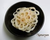 無塩料理☆無塩deおせち『酢れんこん』作り方3写真