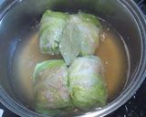 簡単コンソメ味のロールキャベツ作り方3写真