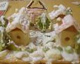 ★クリスマスビレッジ（お菓子の村）☆作り方13写真