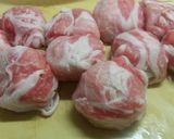 肉巻里芋てり味噌オイスター絡め焼き作り方4写真