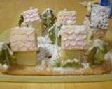 ★クリスマスビレッジ（お菓子の村）☆作り方15写真