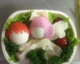 キャラ弁・セカオワ弁当♪サラダ作り方8写真