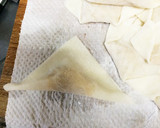 ワンタンの皮でツナとタマネギの包み焼き作り方5写真