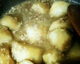 里芋と鶏ひき肉の煮物作り方5写真