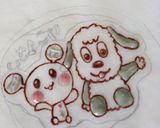 わんわん＊キャラチョコ作り方3写真