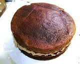 °＊チョコ生☆クリスマスケーキ＊゜作り方8写真