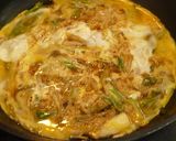 簡単！ローストビーフ風ステーキと葱卵丼作り方3写真