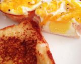 ホテル朝食みたい簡単ハムエッグ作り方6写真