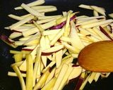 さつまいもﾊﾞﾀｰキンピラ ╰(*´︶`作り方2写真