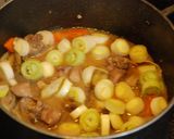 体ぽかぽかレバーと根菜の煮込み作り方5写真