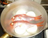 パパの金目鯛の煮付け作り方1写真