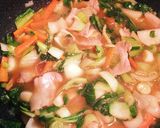 豚バラたっぷり中華丼作り方6写真