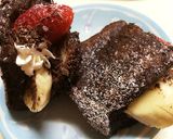 果物挟んじゃえ♡チョコフレンチトースト作り方3写真