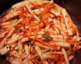 鶴橋にて伝授。簡単！野菜色々キムチ♪作り方5写真