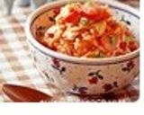 楽楽♪お昼ごはん。洋風トマト雑炊作り方7写真